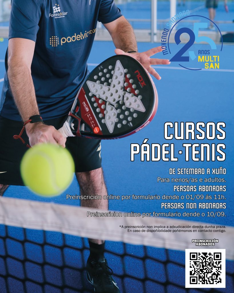 Inscrición padel e tenis Setembro26