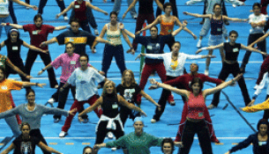 O luns 22 de marzo non te perdas a clase especial de Tango-aeróbic que a instructora Ana Martínez impartirá no Multiusos Fontes do Sar
