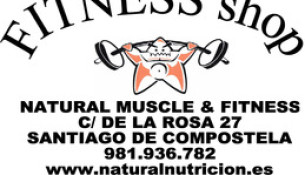 A tenda de nutrición e suplementación deportiva NATURAL MUSCLE & FITNESS ofrece un 15% de desconto aos abonados das instalacións