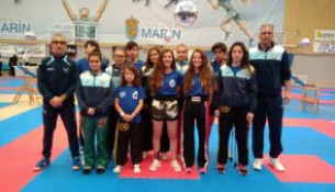 Magníficos resultados del Club Juancho Vázquez en el Campeonato de España Kickboxing infantil, cadete y junior