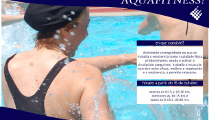 Volve AQUAFITNESS!