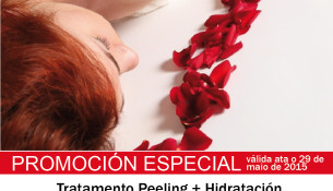 Promoción en Multiestetic en maio: peeling + hidratación de pernas ou espalda, 9,95€