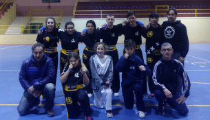 Once deportistas do Club Juancho Vázquez do Multiusos asisten en abril ao Campionato de España de Kickboxing