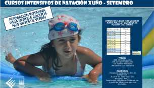 Consulta la oferta de cursillos de natación intensivos de este verano