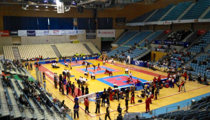 Éxito de participación en el Campeonato Gallego de Kickboxing Light Contact celebrado en el Multiusos