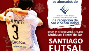 Premiamos aos nosos abonad@s con invitacións para o Futsal