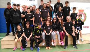 Éxito del Club Juancho Vázquez en el Campeonato Gallego de Kick Light