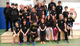 Éxito do Club Juancho Vázquez no Campionato Galego de Kick Light