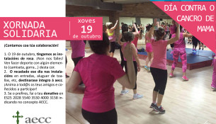 Xornada solidaria contra o cancro de mama