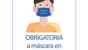 Obligatoria la mascarilla en toda la instalación