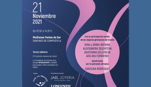 Gala Viravolta-Jael con algunhas das mellores ximnastas do Mundo