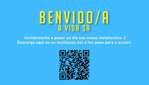 Descarga a túa INVITACIÓN válida para un día e ven coñecer todo o que che ofrecemos!