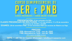Nuevos cursos de PER y PNB