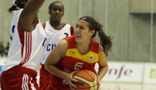A selección española de baloncesto feminino impúxose á de Cuba (81-70) nun encontro amistoso celebrado no Multiusos Fontes do Sar