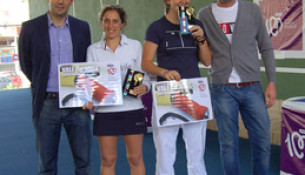Alicia Seijas e Marta Muñoz, campionas da fase local do II Open de Pádel Feminino Cadena 100