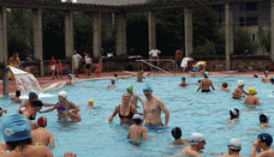 Este domingo, 15 de setembro, é o último día de apertura das piscinas de verán Fontes do Sar