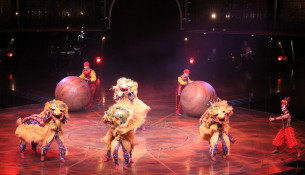 Case 30.000 persoas desfrutaron do espectáculo “Dralion” do Cirque du Soleil en Santiago